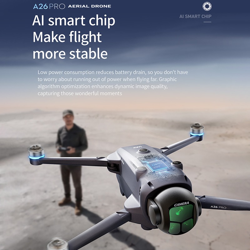 A26 Pro GPS Drone with 4.5-inc - Drone Surveying recension och pris