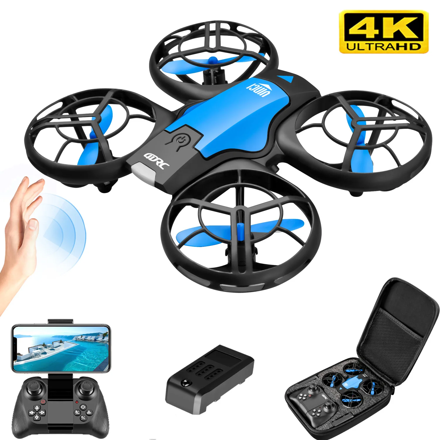 V8 New Mini Drone 4K Professio - Drone Surveying recension och pris