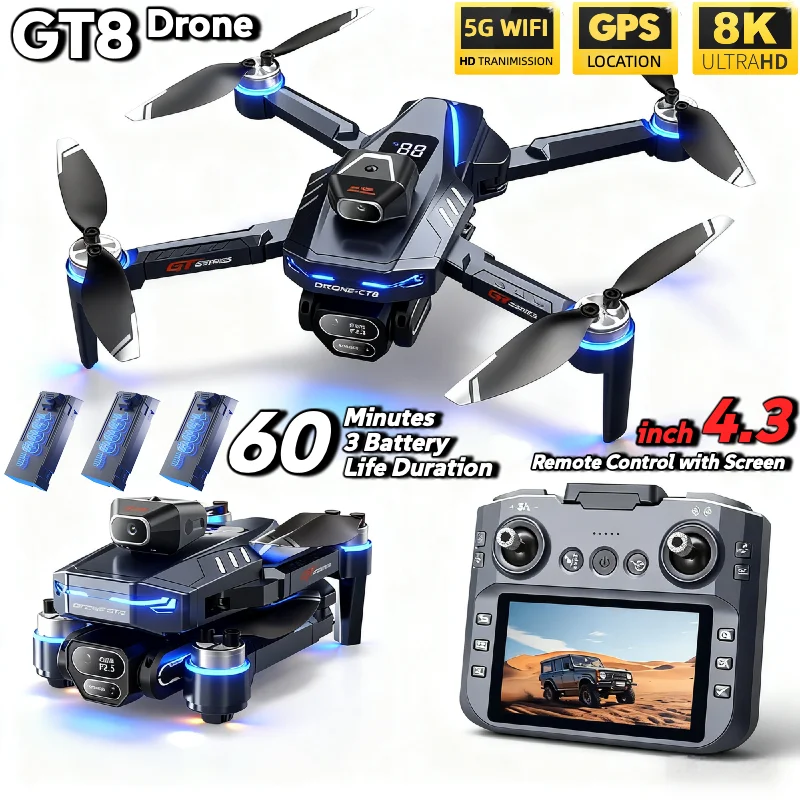 HOT For LSRC GT8 Drone 4K Prof - Drone Thermal Imaging recension och pris