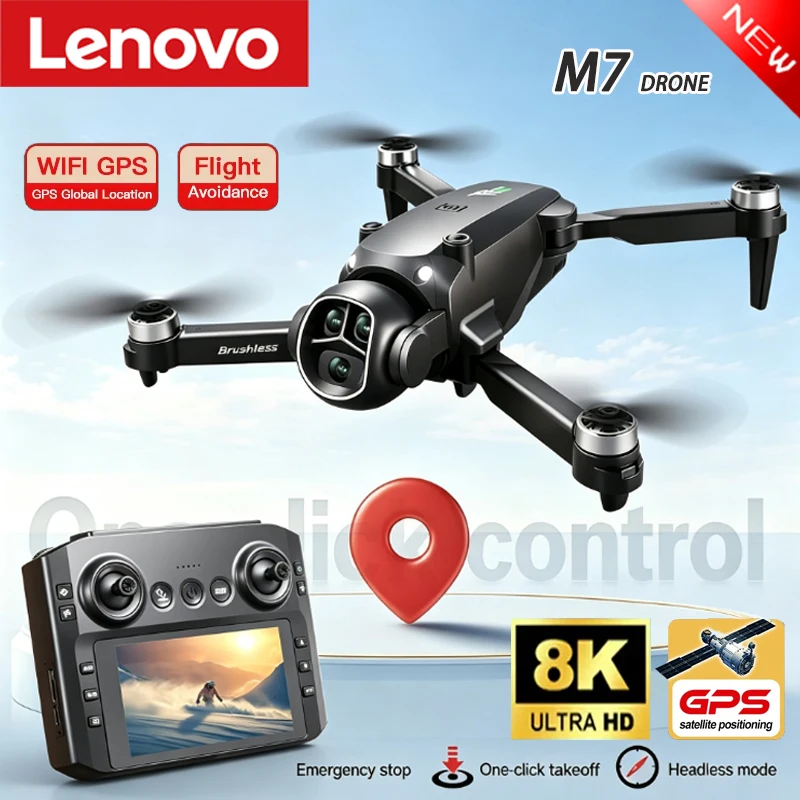 Lenovo GPS Drone Three Camera  - Drone Mapping recension och pris
