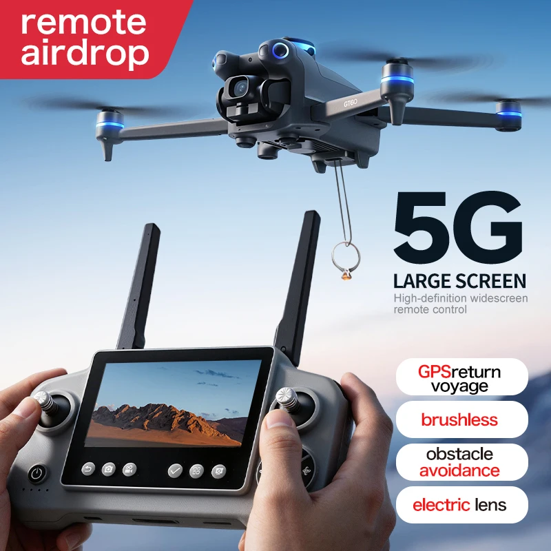 GT60 4K/6K/8K Camera GPS Drone - Drone Mapping recension och pris